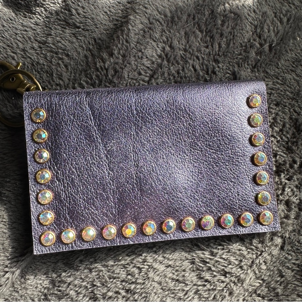 New Keep it Gypsy Becca metallic light purple leather credit card holder. - Picture 5 of 5